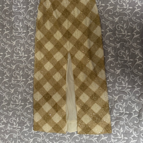 STAUD CUBISM DRESS GOLDEN HOUR - Picture 5 of 6